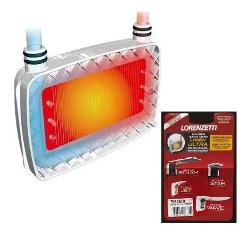 Resistencia Ducha Acqua Duo Ultra - Lorenzetti Colombia